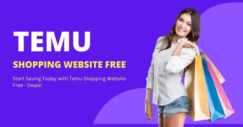 Temu Shopping Website Free